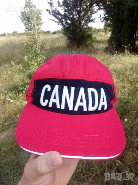 Шапка с козирка-Canada red !Нова!Намаление!, снимка 1