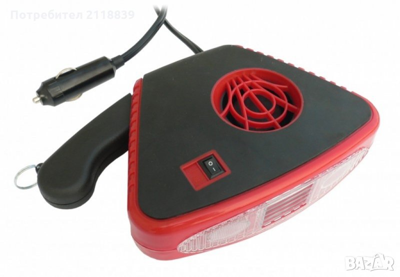 Печка за кола Automat, 12V, 150W, LED фенер, снимка 1