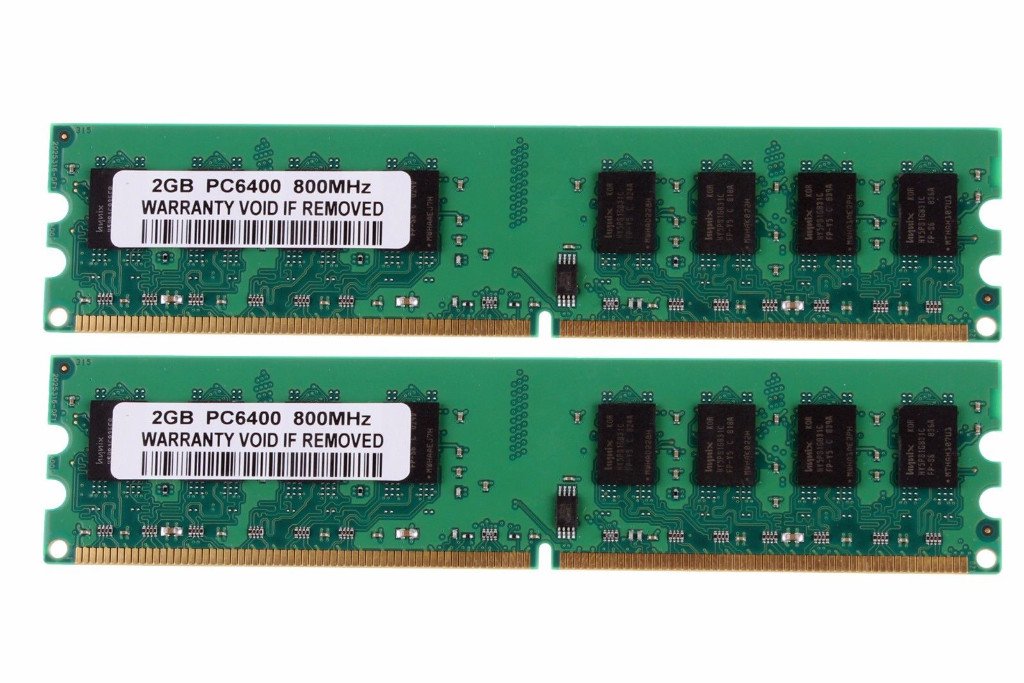 РАМ Памет за Intel 4GB 2X2GB-2Rx8-PC2-6400U-DDR2-800Mhz-240pin-DIMM-RAM-CPU- Memory-NON-ECC в RAM памет в гр. Свищов - ID20294913 — Bazar.bg