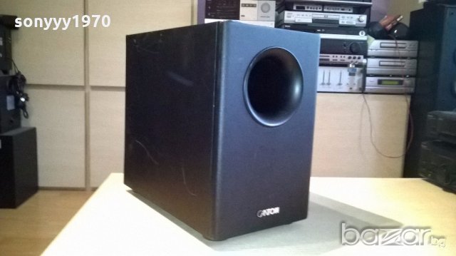 canton powered subwoofer 40х38х23см-внос швеицария, снимка 7 - Тонколони - 18409623