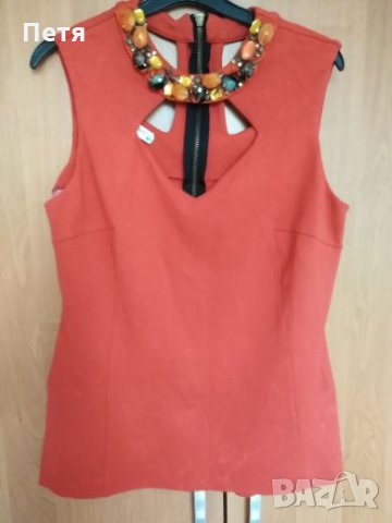 Топ с камъни, снимка 2 - Корсети, бюстиета, топове - 25412242