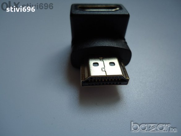 Hdmi преходник 90 градуса. - 4.50 лв., снимка 2 - Телевизори - 11208064