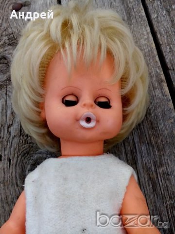 Стара кукла, снимка 4 - Антикварни и старинни предмети - 18384743