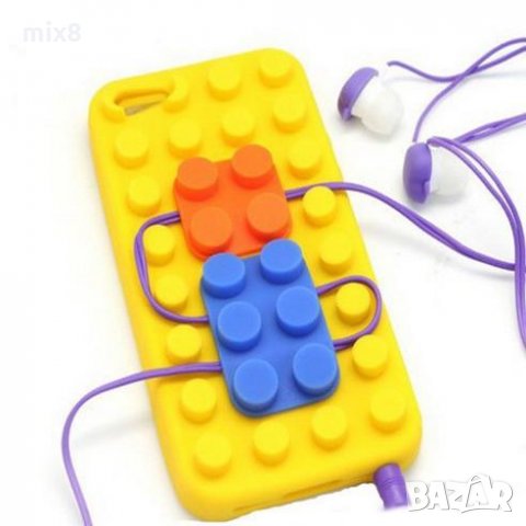 ЛИКВИДАЦИЯ !!! Лего кейс 4 в 1 за  iPhone 5/5S/SE (различни цветове)