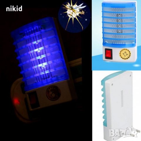  LED  електрически уред лампа  срещу комари насекоми за прогонване на комари, снимка 3 - Други стоки за дома - 15355968
