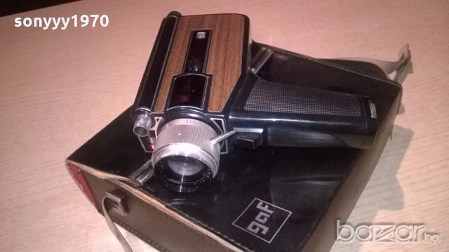 gaf-камера-ретро колекция с кожен калъф-внос швеицария, снимка 3 - Камери - 19455310