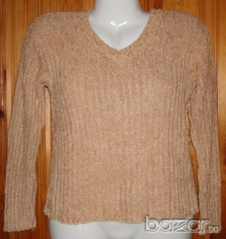Нежна плетена блузка, М , снимка 4 - Блузи с дълъг ръкав и пуловери - 18362717