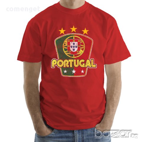 ЕВРО 2024! Фен тениски ПОРТУГАЛИЯ / PORTUGAL - МЪЖКА и ДЕТСКА серия! И още над 10 отбора!, снимка 2 - Тениски - 14668874