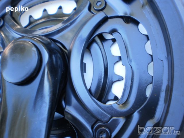 Продавам колела внос от Германия Комплект НОВИ алуминиеви курбели 42-34-24, снимка 2 - Части за велосипеди - 11686276
