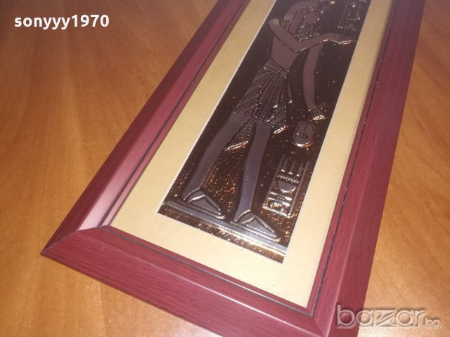 релефна картина-мед/стъкло-55х21см, снимка 15 - Колекции - 20945936