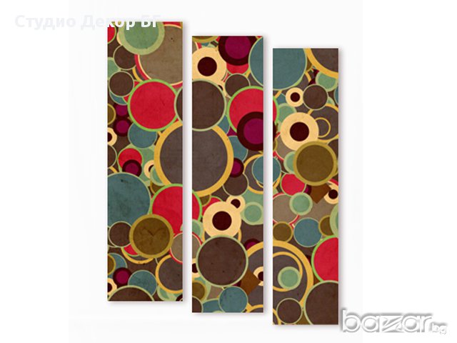 Картина Кръгове абстракт #111 , снимка 2 - Картини - 11341463