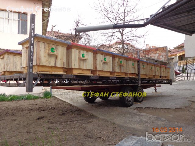 Пчеларска платформа + колесар., снимка 10 - Ремаркета - 8770746