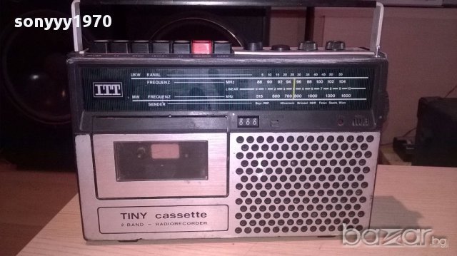 Itt tiny-made in germany-внос швеицария, снимка 3 - Ресийвъри, усилватели, смесителни пултове - 13704836