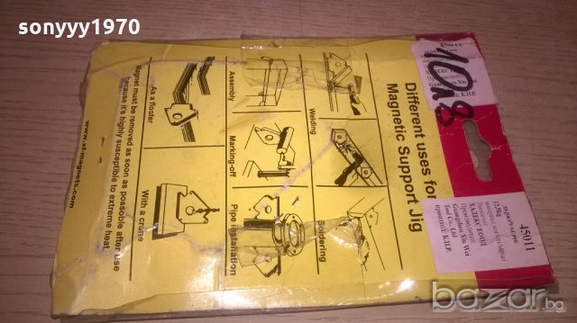 магнитен ъгъл-за заваряване или друго, снимка 6 - Други инструменти - 19290245