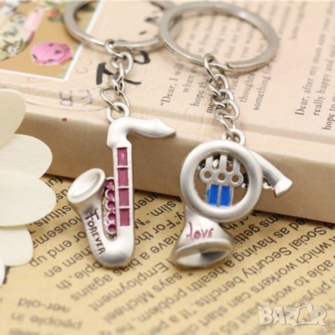 Ключодържатели за влюбени двойка стрела и сърце, снимка 4 - Колиета, медальони, синджири - 21866955