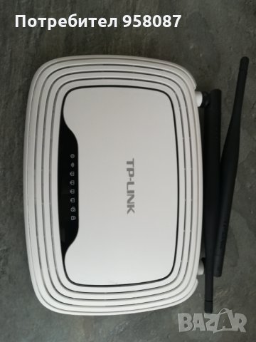 Рутер TpLink TL WR841N 300mb, снимка 2 - Рутери - 24566878