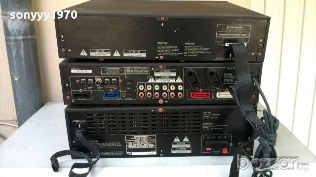pioneer-три модула-внос швеицария, снимка 8 - Ресийвъри, усилватели, смесителни пултове - 18176747