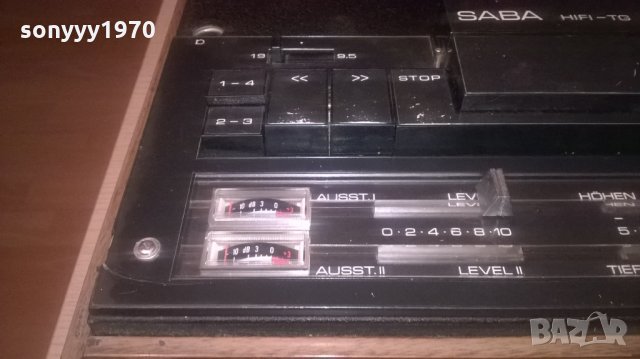 saba hi-fi tg-574 stereo-ретро ролка-внос швеицария, снимка 15 - Ресийвъри, усилватели, смесителни пултове - 23817382