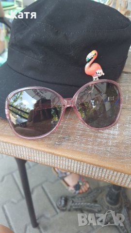 Слънчеви очила, розова рамка, снимка 2 - Слънчеви и диоптрични очила - 25853609
