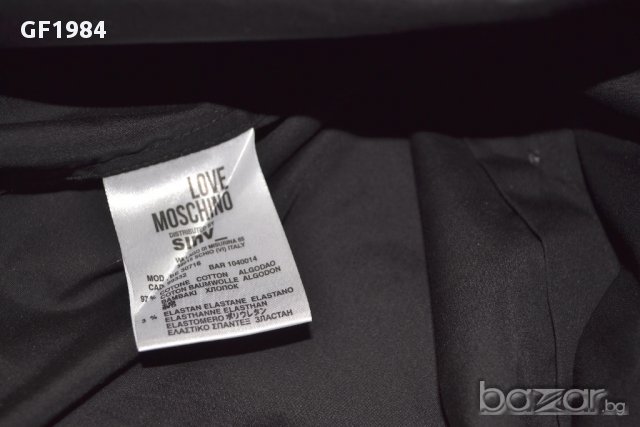 Love Moschino - мъжка риза, размер S, снимка 2 - Ризи - 14427806