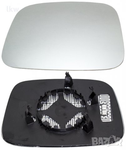 Стъкло за огледало с подгряване за  VOLKSWAGEN CADDY 2004- Шоф. или Пасаж. страна