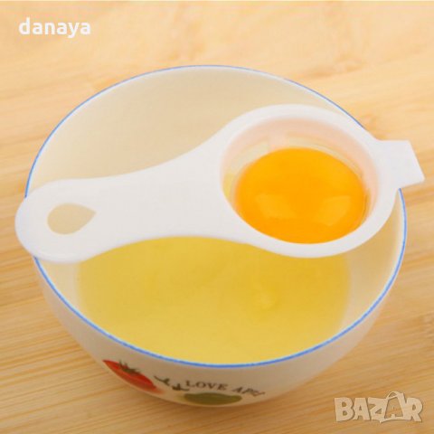 915 Прибор цедка за разделяне на жълтък от белтък на яйца, снимка 5 - Прибори за хранене, готвене и сервиране - 25302245