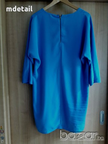 VILLA - синя рокля/туника, снимка 4 - Рокли - 18249566