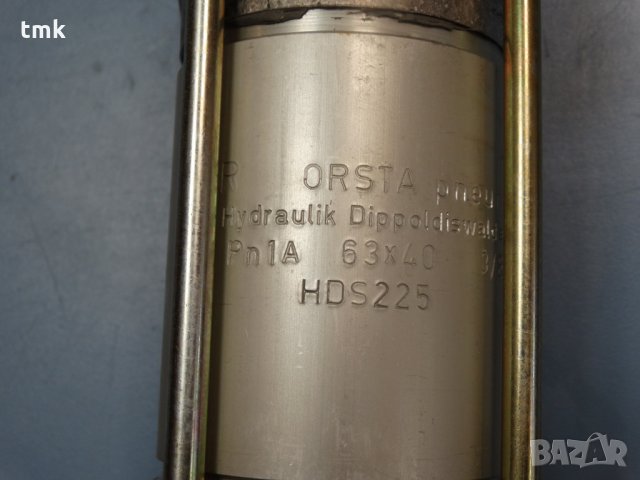Пневматичен цилиндър ORSTA двойнодействащ, снимка 13 - Резервни части за машини - 24199041