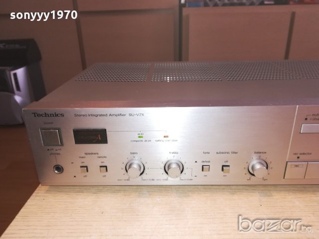 technics stereo amplifier-made in japan-внос швеицария, снимка 11 - Ресийвъри, усилватели, смесителни пултове - 20743815