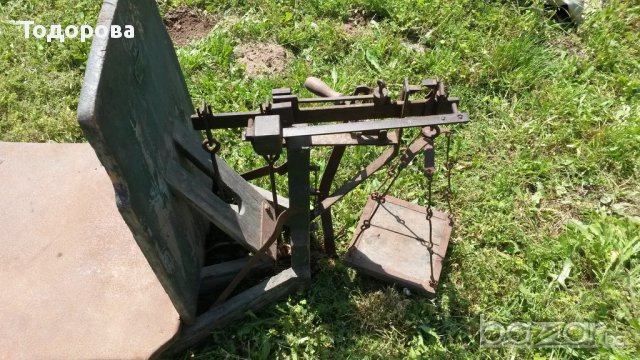 Античен голям кантар, снимка 2 - Антикварни и старинни предмети - 14884538