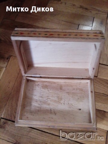 Дървена кутия, снимка 2 - Декорация за дома - 15735580