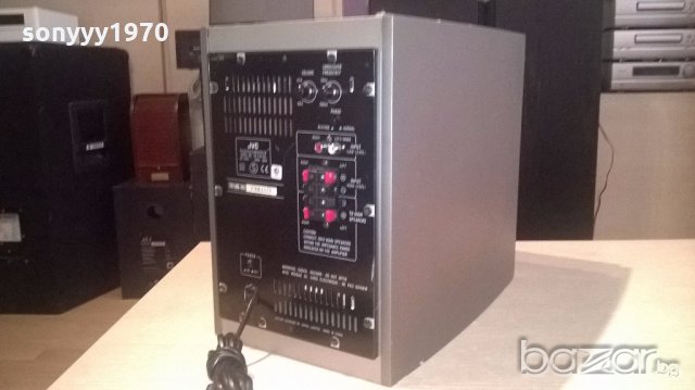 jvc sp-pw100 powered subwoofer-36х32х23см-внос швеицария, снимка 8 - Тонколони - 19127229