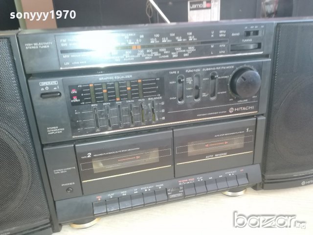 hitachi ms-w560s made in singapore-внос швеицария, снимка 8 - Ресийвъри, усилватели, смесителни пултове - 21069036