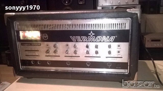 Vermona-made in ddr-ретро усилвател-внос швеицария