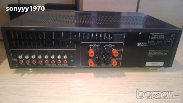 technics su-v450-stereo amplifier-class aa- 450watts-внос швеицария, снимка 7 - Ресийвъри, усилватели, смесителни пултове - 11401016