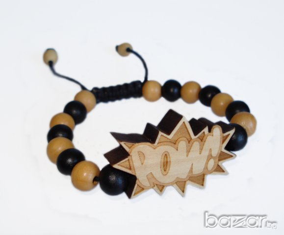  Гривна от дърво 2905 GOOD WOOD, снимка 6 - Гривни - 6320647