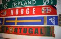 Национални отбори - Футболни шалове / Ireland / Norway / Sweden / Portugal, снимка 4