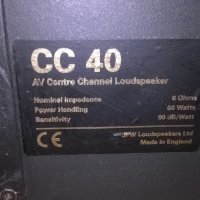 jpw loudspeakers ltd cc 40 av centre-made in englan-44х29х16см, снимка 18 - Тонколони - 24071537