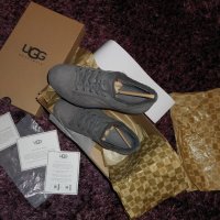 UGG Australia - Bueller Washed Genuine Shearling Lined Capra Sneaker, снимка 2 - Маратонки - 20179810