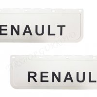 Релефни гумени бели калобрани Рено/Renault, снимка 2 - Аксесоари и консумативи - 24844781