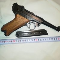 Пистолет Люгер Р 08/ Luger, действаща масивна реплика, снимка 8 - Колекции - 21103692