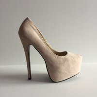 Нови обувки Nude 38, снимка 1 - Дамски обувки на ток - 25043351