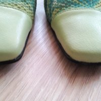летни обувки с ток, снимка 4 - Дамски обувки на ток - 16849371