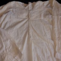 Автентична ефирна къса кенарена риза 1, снимка 1 - Антикварни и старинни предмети - 26105518