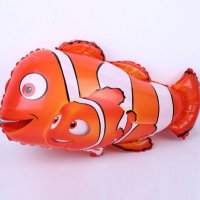 Рибка Немо Nemo Дори Dory риба фолио фолиев балон хелий и въздух, снимка 1 - Други - 26193099