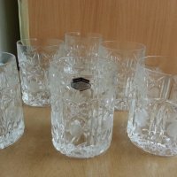  кристални чаши , снимка 1 - Антикварни и старинни предмети - 25922270