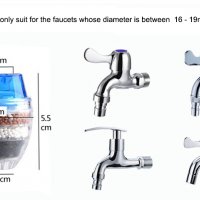 Филтър за вода течаща за стандартна батерия(чешма), снимка 4 - Домашни продукти - 22745084