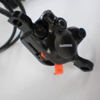 Продавам колела внос от Германия  нови алуминиеви хидравлични спирачки SHIMANO BL-MT200, снимка 7 - Части за велосипеди - 23564070