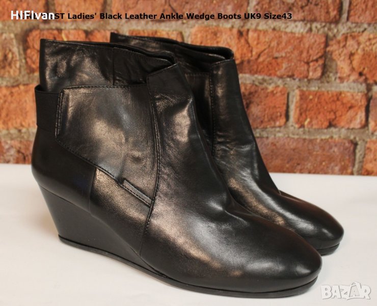 Дамски боти NINE WEST от естествена кожа - размер 43, снимка 1