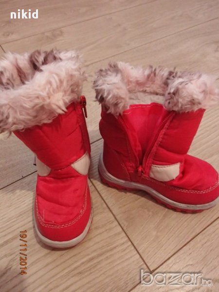 детски розови ботуши 23 номер, снимка 1